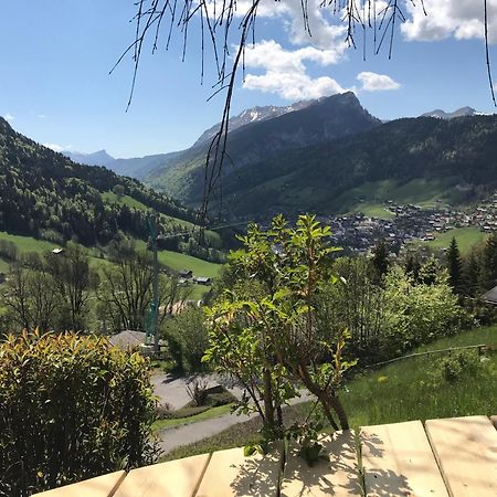 Apartamento La Marmotte Qui Papote Le Grand-Bornand Exterior foto