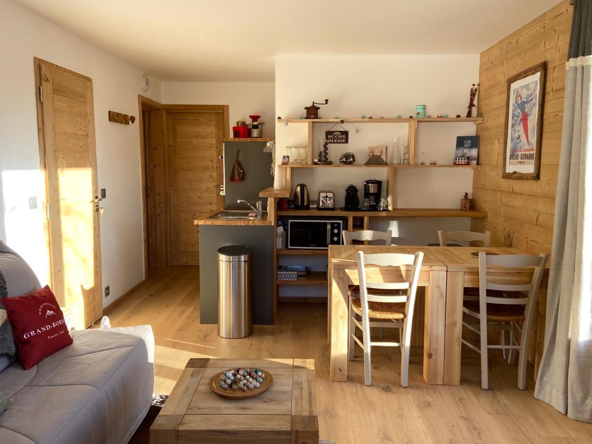 Apartamento La Marmotte Qui Papote Le Grand-Bornand Exterior foto
