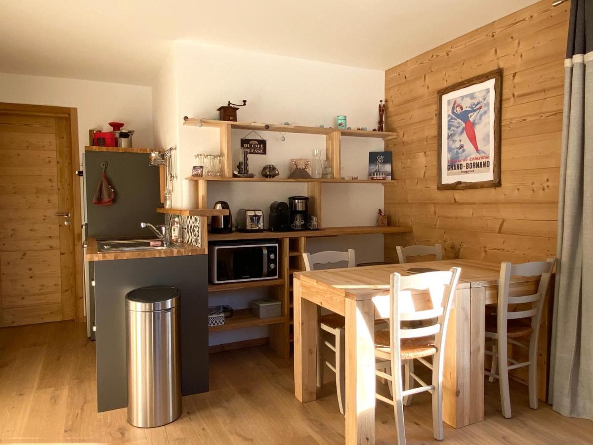 Apartamento La Marmotte Qui Papote Le Grand-Bornand Exterior foto