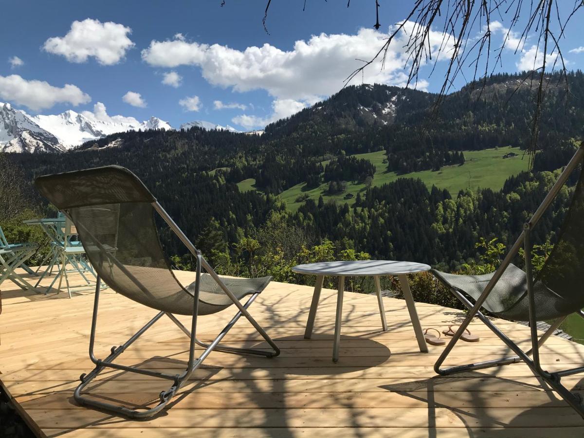 Apartamento La Marmotte Qui Papote Le Grand-Bornand Exterior foto